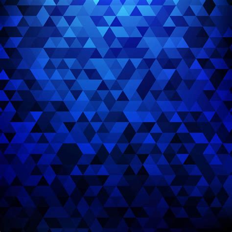 Geometric Abstract Blue Background Hd Lullypoell