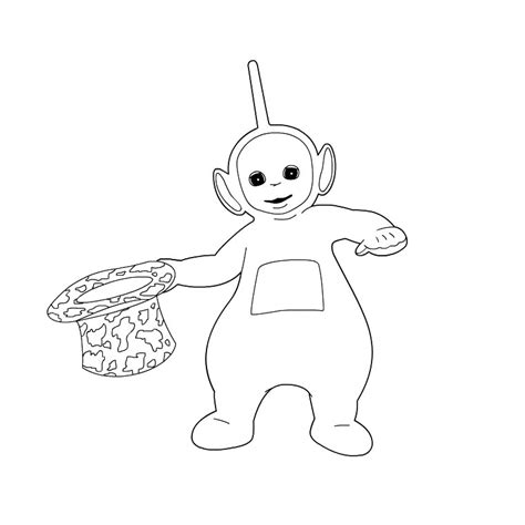 Teletubbies Dipsy Coloring Pages At Getdrawings Free Download