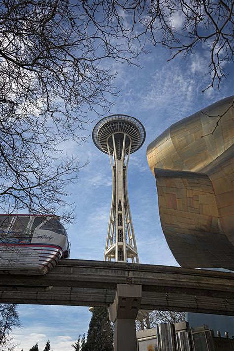 Seattle Landmarks Photograph By Steven Webber Fine Art America
