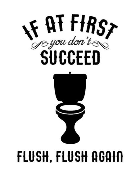 Flush Again Bathroom Printable Funny Bathroom By ColorOfPlum Bathroom Printables Framed