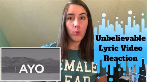 Wdw Unbelievable Lyric Video Reaction Youtube