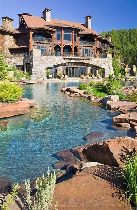 Elaborate Pond Luxury Home Pictures Photos And Images For Facebook