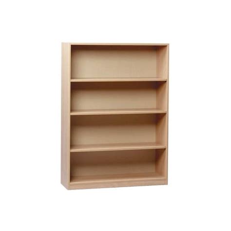 Monarch Open Bookcase 1 Fixed And 2 Adjustable Shelves 1250mm From