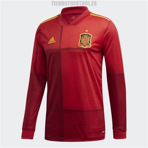 España Eurocopa 2020 Camiseta Manga Larga Camiseta Adulto De La Roja