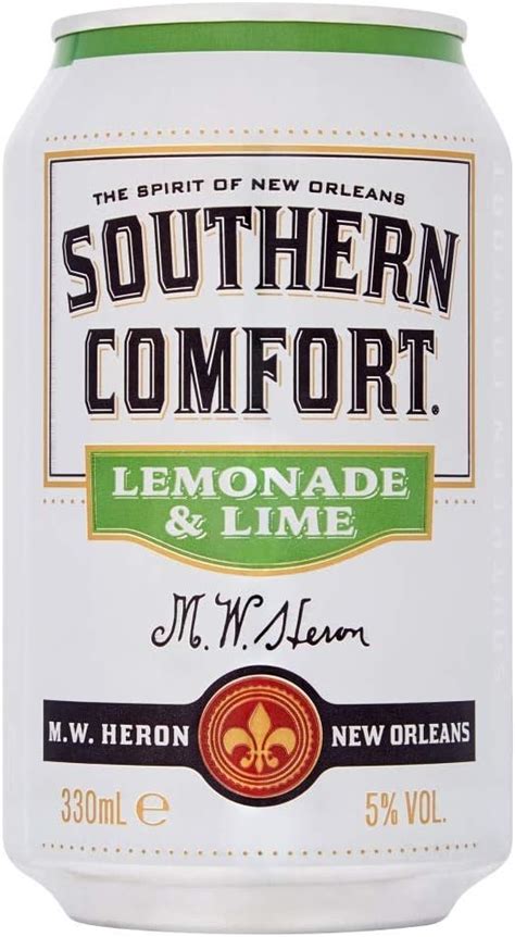 Southern Comfort Lemonade And Lime Premix Cocktail Can 330ml Amazon