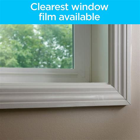 M Indoor Window Insulator Kit Window Insulation Film For Heat And Cold Ft X Ft