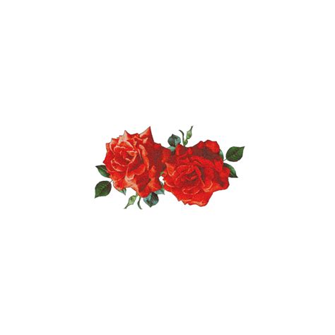 sticker flower rose roses aesthetic red remix remixit...