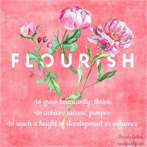 Pin By Zorana On Self Improvement Flourish Floral Words Stand Out