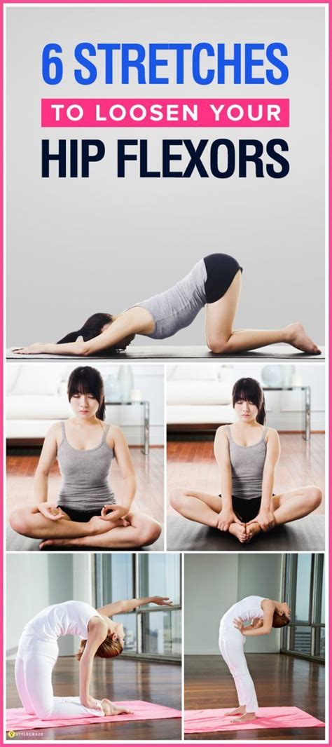 Stretches To Loosen Your Hip Flexors Tighthipflexorsstretches Hip