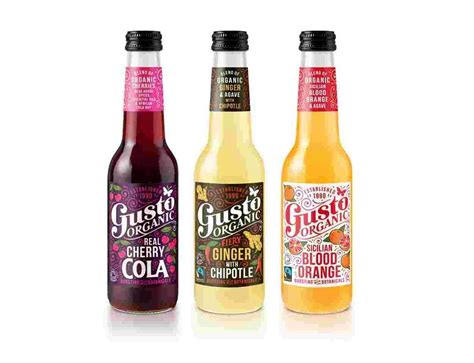 Gusto Organic Reveals Grown Up Soft Drinks Product News Convenience