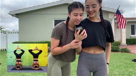 Yoga Challenge Teen Sister Youtube