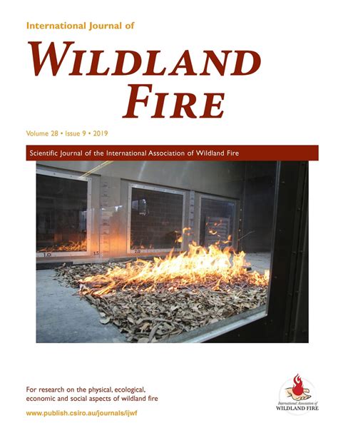 Wfv28n9coverpage1 International Association Of Wildland Fire