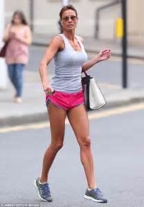 Melanie Sykes Looks Tanned And Toned In Skimpy Work Out Gear Daily