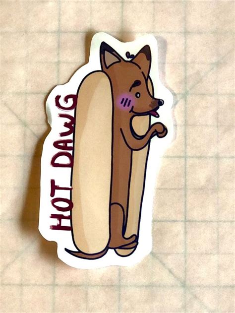Doggo Sticker Funny Cute Kawaii Adorable Creative In 2021 Etsy