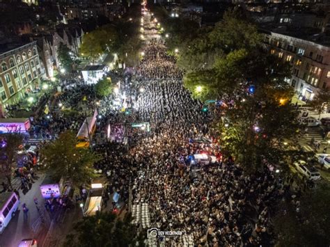 Birds Eye View 20000 Rally For Eretz Yisroel