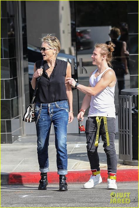 Photo Sharon Stone With Her Son Roan 33 Photo 4586088 Just Jared Entertainment News