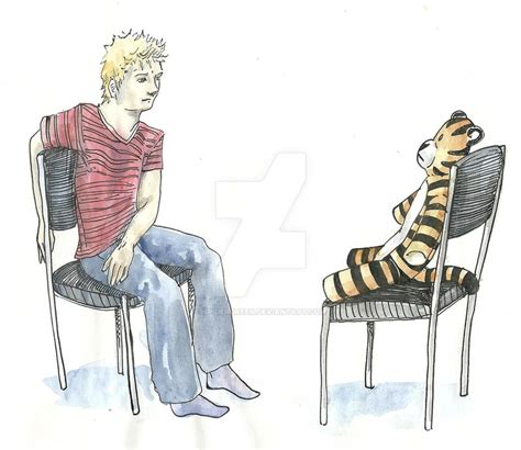 Calvin And Hobbes Grown Up By Spidergreen On Deviantart