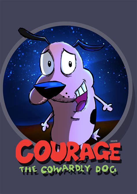 Courage The Cowardly Dog Cartoon Photo And Video Dogs