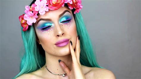 Unicornmermaid Vibes Creative Makeup Tutorial Youtube