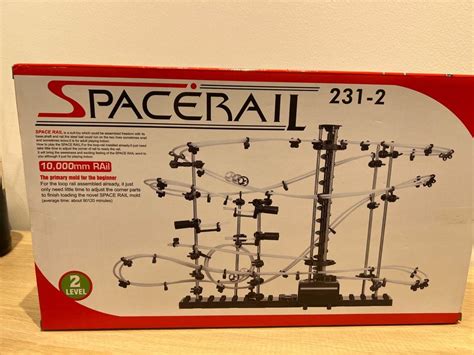 Spacerail Level 2 231 2 Physics Diy Marble Roller Coaster Hobbies