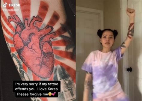 Bella Poarch Tattoo Design Bella Poarch Has Apologised For Her Images
