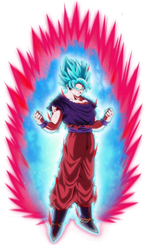 Gambar Goku Super Saiyan Blue Kaioken Pulp