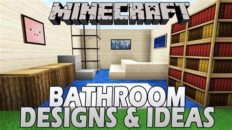 40+ bathroom build hacks and ideas. Minecraft: Nice Bathroom Designs & Ideas | Home Decor ...