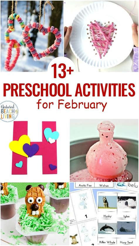 February Preschool Themes With Lesson Plans And Preschool Activities