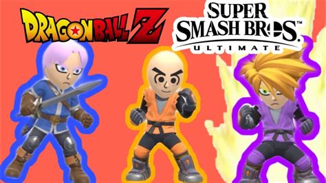 How To Make Dragon Ball Mii Fighters In Super Smash Bros Ultimate Part