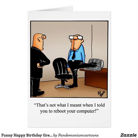 funny happy birthday greeting card in 2021 funny postcards funny happy birthday