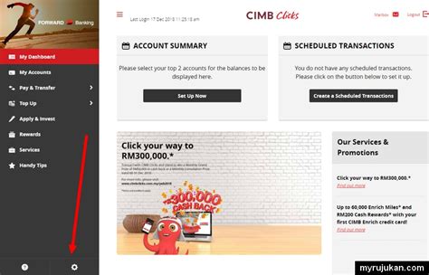 Select the product you used to register for clicks. Bagaimana Cara Tukar Password CIMB Clicks - MyRujukan