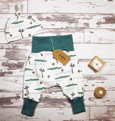 Bloomers Baby Pants Baby Child Crocodiles Boys Girls 50 56 Etsy