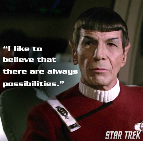 Spock Wisdom Star Trek Quotes Fandom Star Trek Star Trek