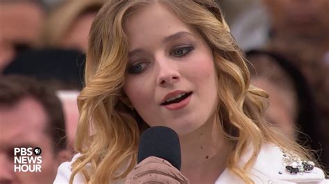 Jackie Evancho Sings The National Anthem At Inauguration Day 2017 Youtube