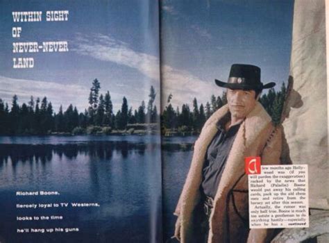 1960 Tv Guide Article~richard Boone Have Gun Will Travel Television