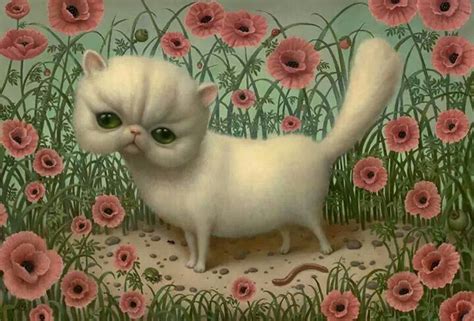 Marion Peck Lowbrow Art Cat Art Surreal Art