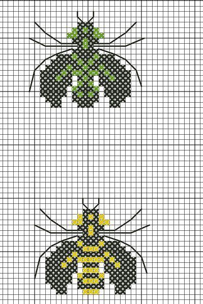 Check spelling or type a new query. bug and bee free cross stitch chart | Cross stitch cards ...