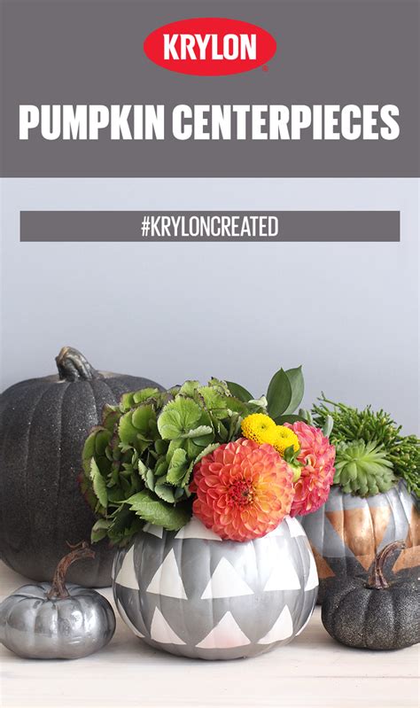 Capture The Beauty Of Autumn In This Seasonal Table Topper Use Krylon