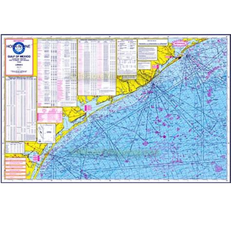Gulf Of Mexico Fishing Map Maps Database Source
