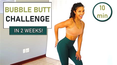 Bubble Butt Challenge See Results In 2 Weeks Booty Lift Workout At Home No Equipment