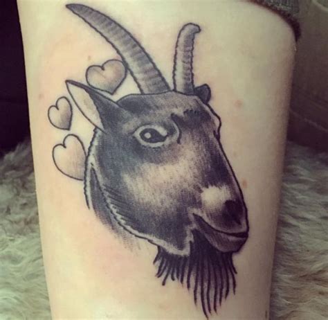 20 Stunning Goat Tattoos And Their Meanings Nexttattoos