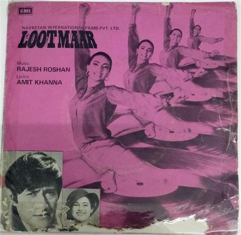 Lootmaar Hindi Film Ep Vinyl Record By Rajesh Roshan Lp And Ep Vinyl