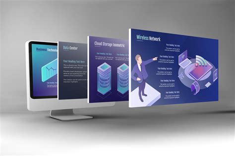 Smart Technology Powerpoint Template By Renure Thehungryjpeg
