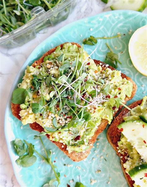 Quick And Easy Avocado Toast The Glowing Fridge