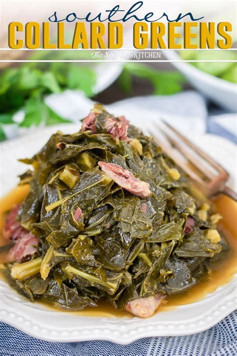 Cover and simmer for about an hour. Southern Style Collard Greens | Greens recipe soul food ...