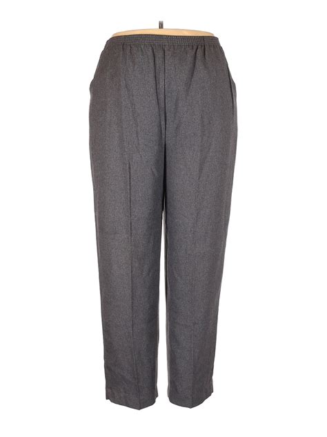 Blair Women Gray Casual Pants 20 Plus Ebay