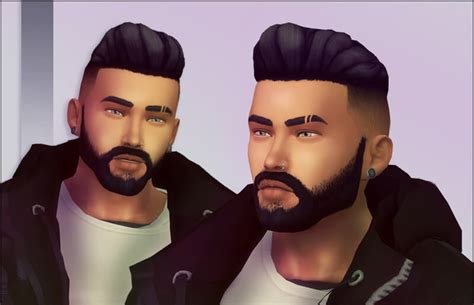Sims 4 Beards Cc Maxis Match All In One Photos