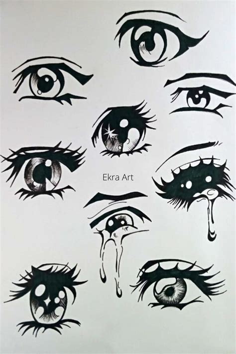 Anime eye drawing reference : Draw Manga Eyes! How to Draw Anime Eyes for Beginners ...