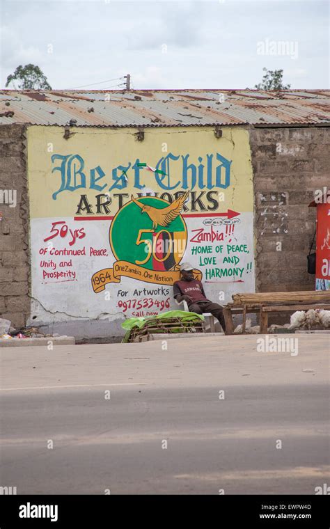 Mongu Capital Of Western Province Zambia Africa Stock Photo Alamy