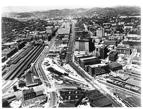 Aerial View Of Downtown Chattanooga During The 1950s Flickr